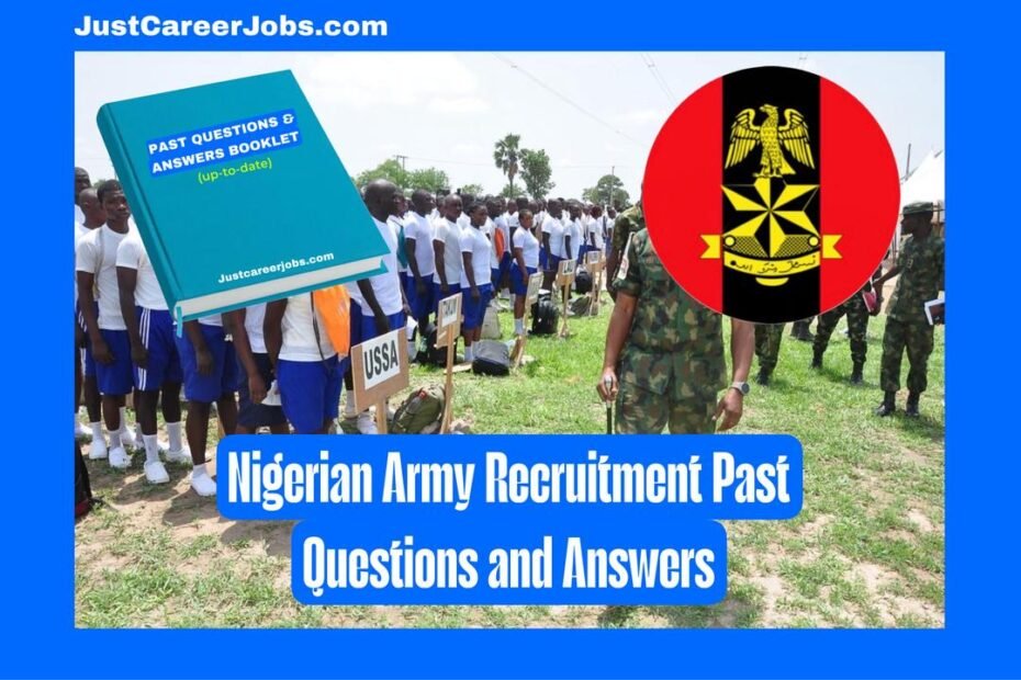 Nigerian Army Recruitment Past Questions and Answers