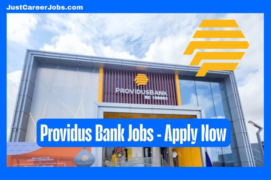 Providus Bank Jobs Application Portal